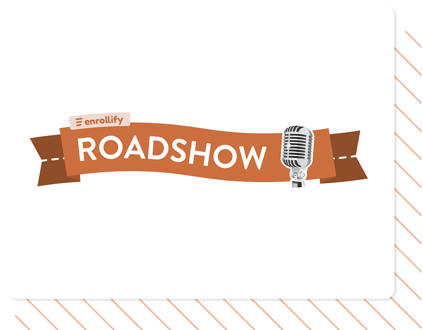 Enrollify Roadshow Master Logo