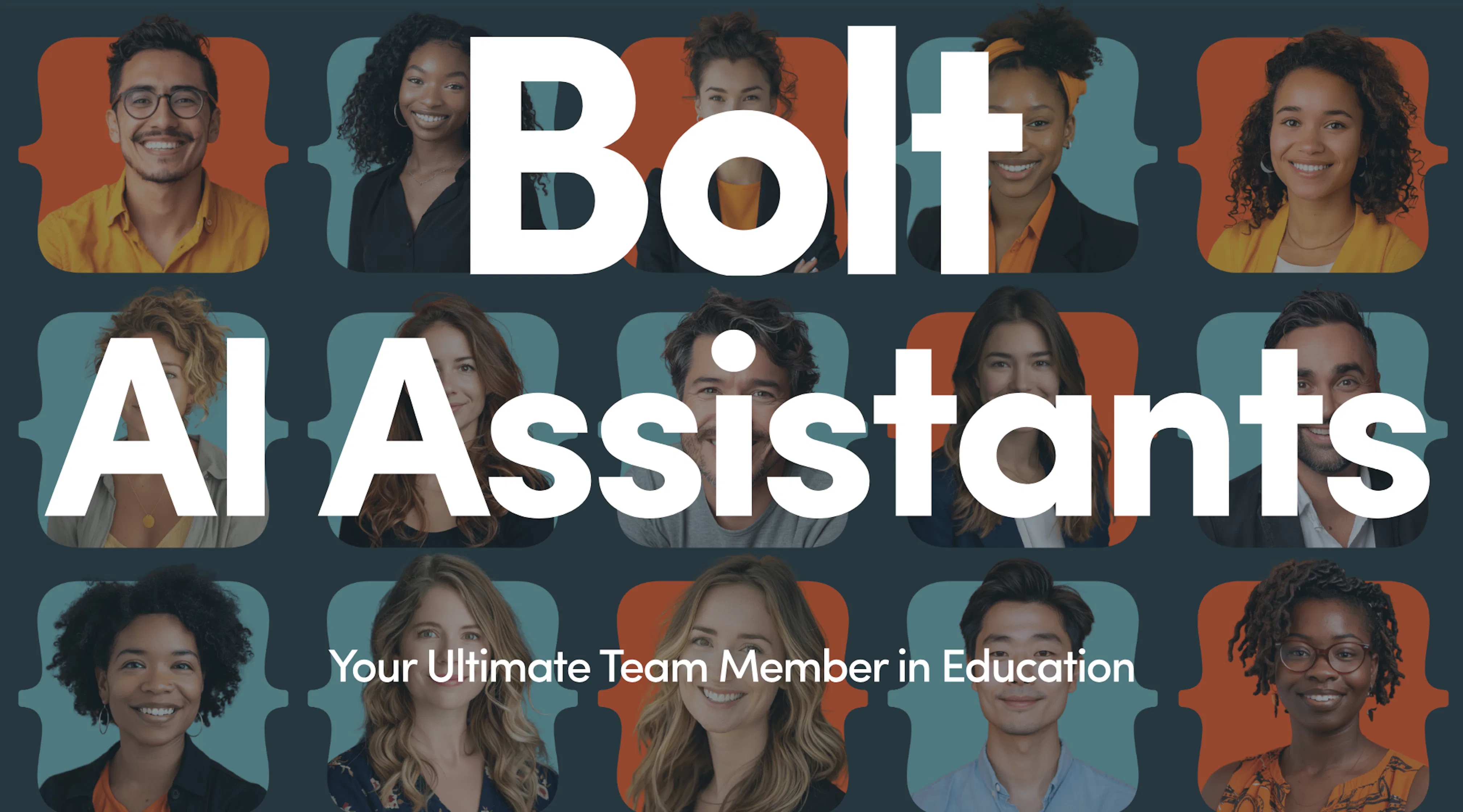 A graphic showing the new Bolt AI Assistants